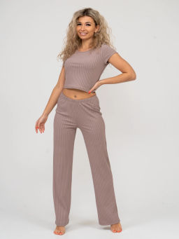 Костюм женский, цвет бежевый