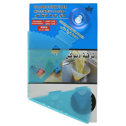 Фильтр-воронка для мусора и отходов в раковину, 18,5х12,5х15,5см, ПВХ, складная, на присоске, цвета микс, в п/эт упаковке (Китай) - Домашняя мода фото 4