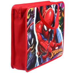 Папка с ручками пластик А4 80 мм 330×240 ПТ 14-4, «Человек-паук»