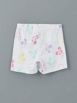 Mickey Mouse Bask?l? K?z ?ocuk Pijama ?ort