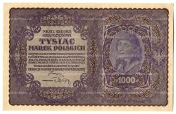 Банкнота 1000 марок 1919 года Польша