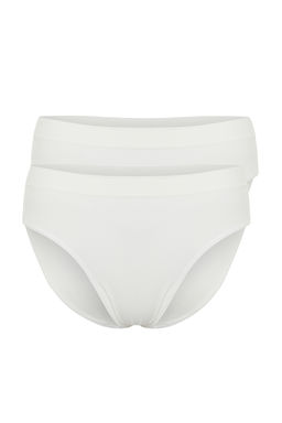 TRENDYOLMILLA Siyah 2li Paket Seamless/Dikissiz Hipster Orme Kulot THMAW22KU0013 фото 42