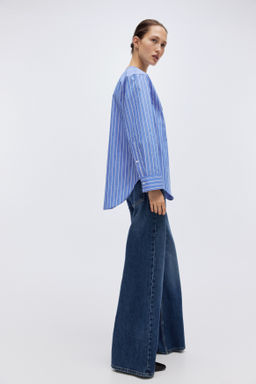 Camisa oversize de algod?n - H&m фото 5