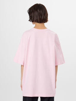 Футболка Mark Formelle женская розовая с печатью хлопок  фото 2