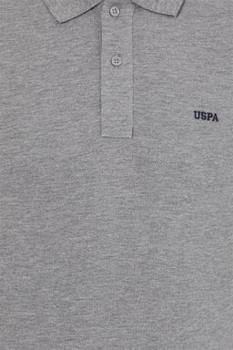 Мужская серая меландж Поло Яка Основная толстовка Сюрприз. Скидка в корзине - U.s. polo assn фото 6