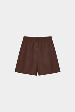 Шорты изо льна на резинке - Mollis фото 6