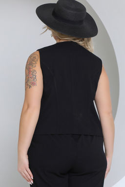 Жилет П-2228/2 Цвет:черный - Леди агата фото 9