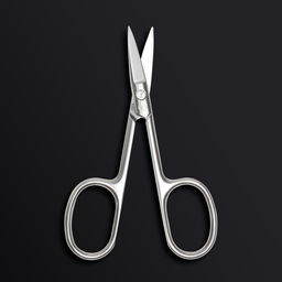 Цена за 2 шт. Ножницы маникюрные «Premium», прямые, широкие, 9.5 см, на блистере