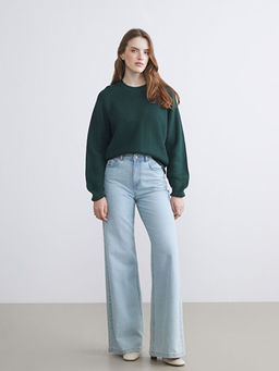 Bisiklet Yaka Kad?n Triko Kazak