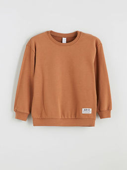 Bisiklet Yaka Basic Erkek ?ocuk Sweatshirt 2li