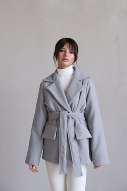 Martichelli Куртка утеплённая светло-серая  фото 17