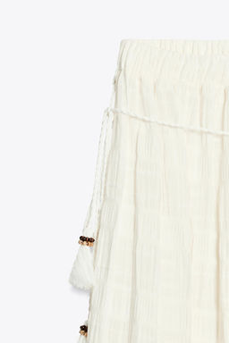 RUSTIC PANELLED SKIRT - Zara фото 16