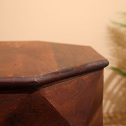 Столик кофейный, 42×42×56 см, дерево акация