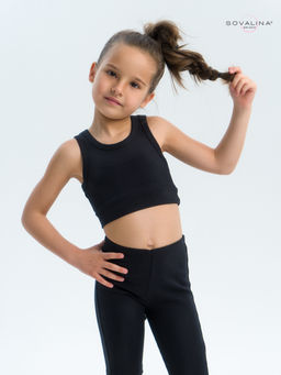 Костюм Тренд лапша черный - Sovalina фото 15