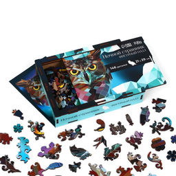 Фигурный пазл Ночной странник - Puzzle фото 3