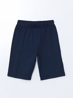 Beli Lastikli Basic Erkek ?ocuk Pijama ?ort