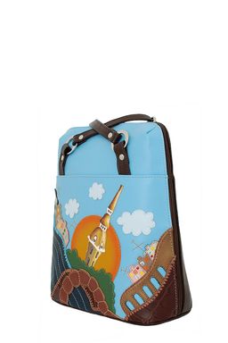 Сумка с аппликацией ДС-226-237 мокко - Protege фото 3