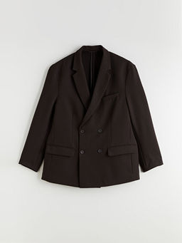 Standart Kal?p Erkek Blazer Ceket
