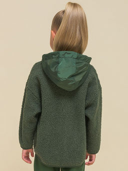 PELICAN, куртка для девочек, Хаки  фото 4