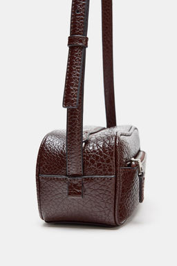 MINI EXTENDED BOWLING BAG - Zara фото 5