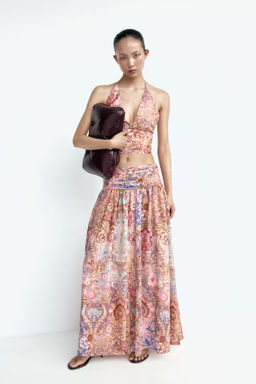Falda con cintura fruncida - H&m фото 3