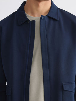 Polo Yaka Erkek Fermuarl? Sweatshirt