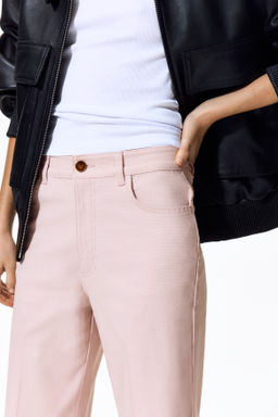 Pantal?n bootcut en lona de algod?n - H&m фото 7