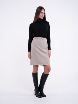 В составе ШЕРСТЬ юбка для холодной погоды