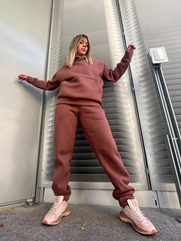 Женский Спортивный Костюм БД030 Какао от Спортсоло