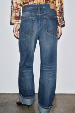 ZW COLLECTION BAGGY LOW-RISE JEANS - Zara фото 3