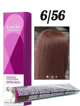 Стойкая краска 6/56 темный блонд красно-фиолетовый LondaColor
