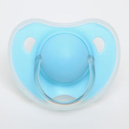 Соска - пустышка силиконовая ортодонтическая M&B, от 6 мес., цвет МИКС для мальчиков