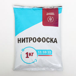 Цена за 3 шт. Удобрение минеральное Нитрофоска, 1 кг