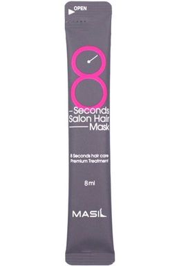 2 ШТУКИ - Masil Маска для волос Салонный эффект за 8 секунд 8 Seconds Salon Hair Mask Travel Kit 8ml