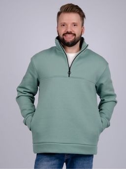 Свитшот СМ-3 черный, футер начес - Малина фото 9