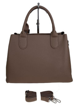 Женская сумка из искусственной кожи, цвет пудра