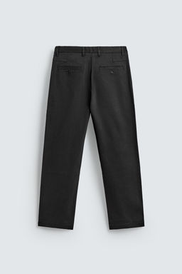 REGULAR FIT CHINO TROUSERS - Zara фото 16