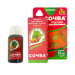 Сочва (50мл) ср-во от белокрылки, луковой, морковной мухи, колорад.жука