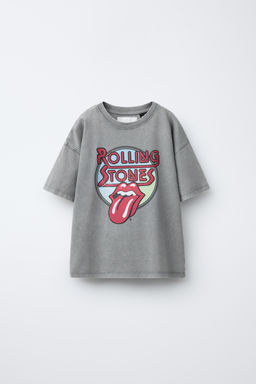 ROLLING STONES WASHED-EFFECT T-SHIRT
