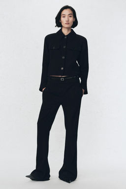 SOSHIOTSUKI X ZARA TURN-UP WAIST TROUSERS  фото 8