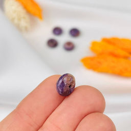 Бусины для украшений из Чароита (5 шт) - Радуга самоцветов фото 2