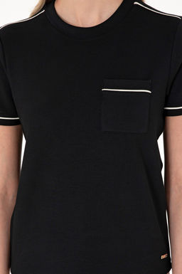 Kad_n Siyah Ti__rt Sepette S_rpriz _ndirim - U.s. polo assn фото 6