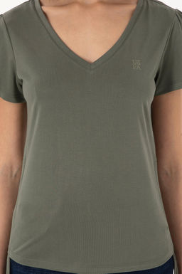 Kad_n Koyu Haki Ti__rt Sepette S_rpriz _ndirim - U.s. polo assn фото 6