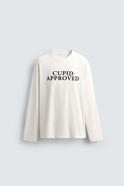 CUPID SLOGAN T-SHIRT - Zara фото 15