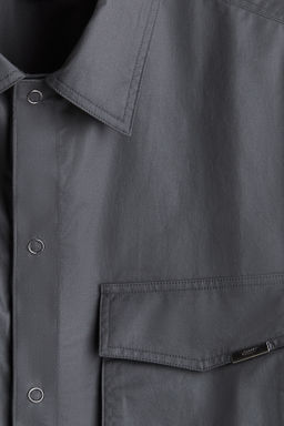 Camisa cargo de manga corta Loose Fit - H&m фото 3
