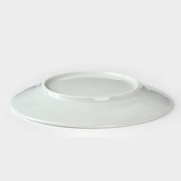 Тарелка детская Добрушский завод «Панда», d=17.5 см, фарфор, белая