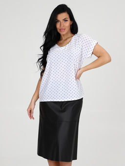 IV-CAPRIZ Зои - блуза белый