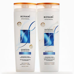 Бальзам для волос с маслом кокоса и жожоба, блеск и питание, 400 мл, BONAMI