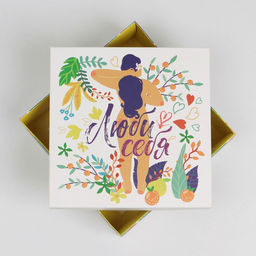 Коробка складная Тропики, 17 х 17 х 7 см - Дарите счастье фото 9