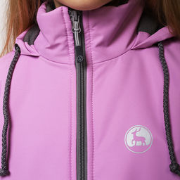 RODOS Куртка для девочки мембрана демисезон М-198 Ультрамарин  фото 56